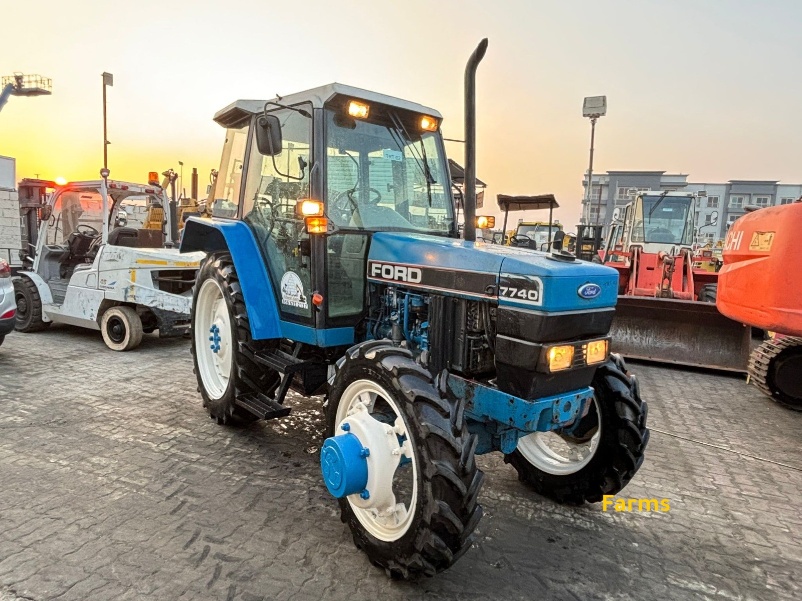 🚜 جرار فورد 7740 – القوة والاعتمادية مع فورد